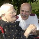 Royal Bay Care Home carer and resident